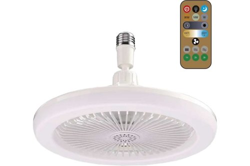 Вентилятор с подсветкой накладной настенно-потолочный 35 Вт с переходником Е27 фото Вентилятор с подсветкой накладной настенно-потолочный 35 Вт с переходником Е27 картинка